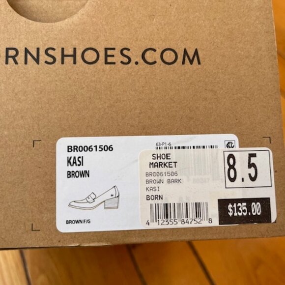 Born KASI Brown Shoes - Size 8.5 - Picture 6 of 6